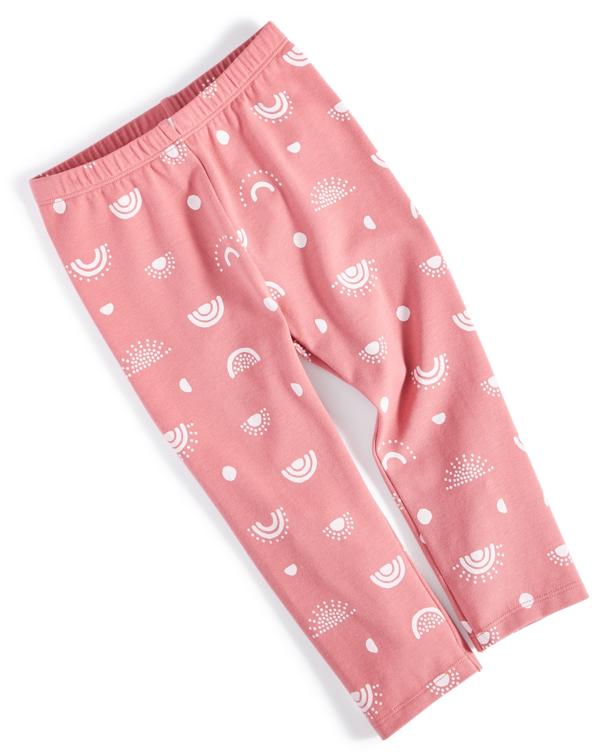 First Impressions Baby Girls Sunset Leggings, Created For Macy's In Rustic Rose