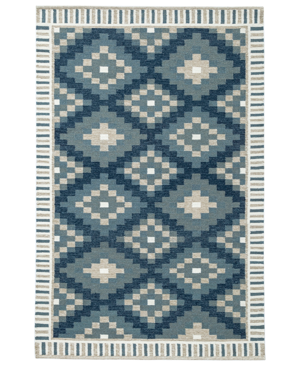 NuStory The Weekend Mosaic 5' x 8' Area Rug - Green