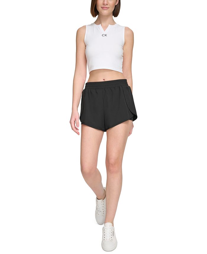 Calvin Klein Women's Tulip Wrap Shorts - Macy's