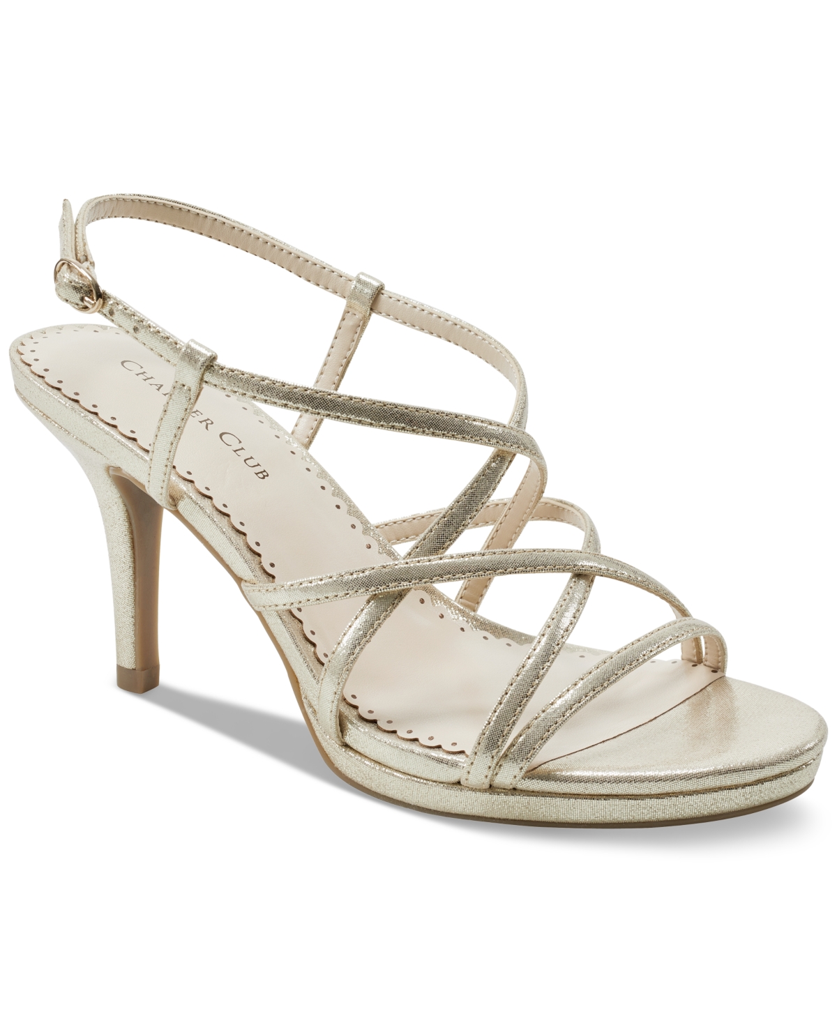 Macy's silver deals dress sandals