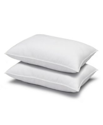 Signature Plush Allergy-Resistant Firm Density Side/Back Sleeper Down Alternative 2-Pack Pillow, King
