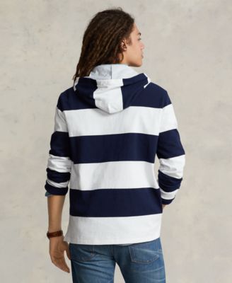 Polo Ralph Lauren Men's Polo Bear Jersey Hooded Rugby Shirt - Macy's