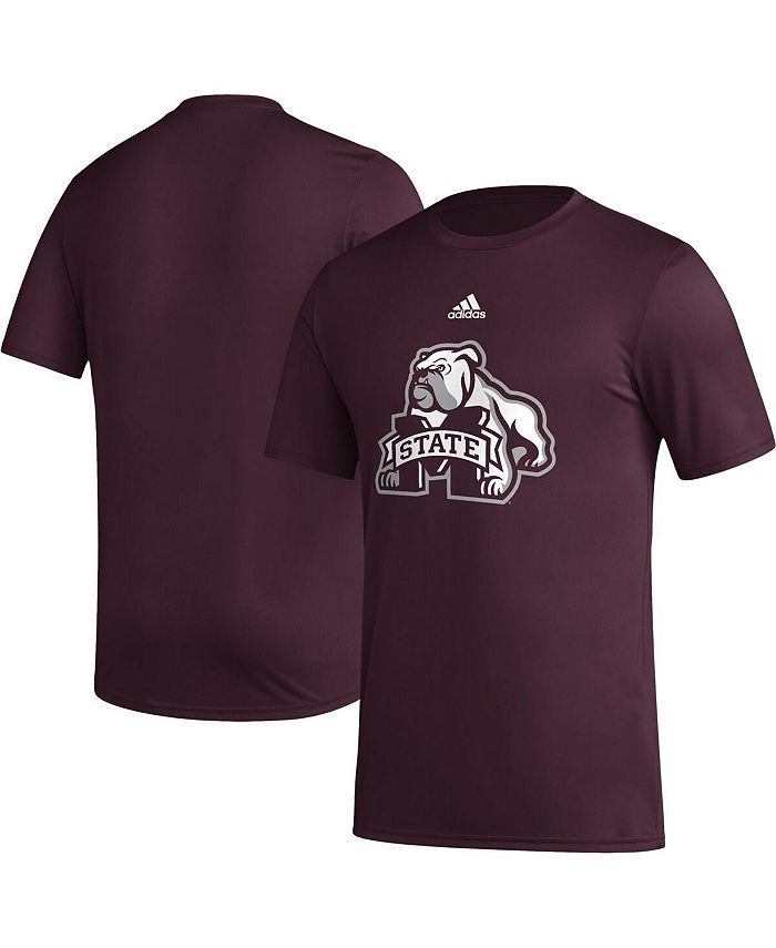adidas Men's Maroon Mississippi State Bulldogs Basics Secondary Pre ...