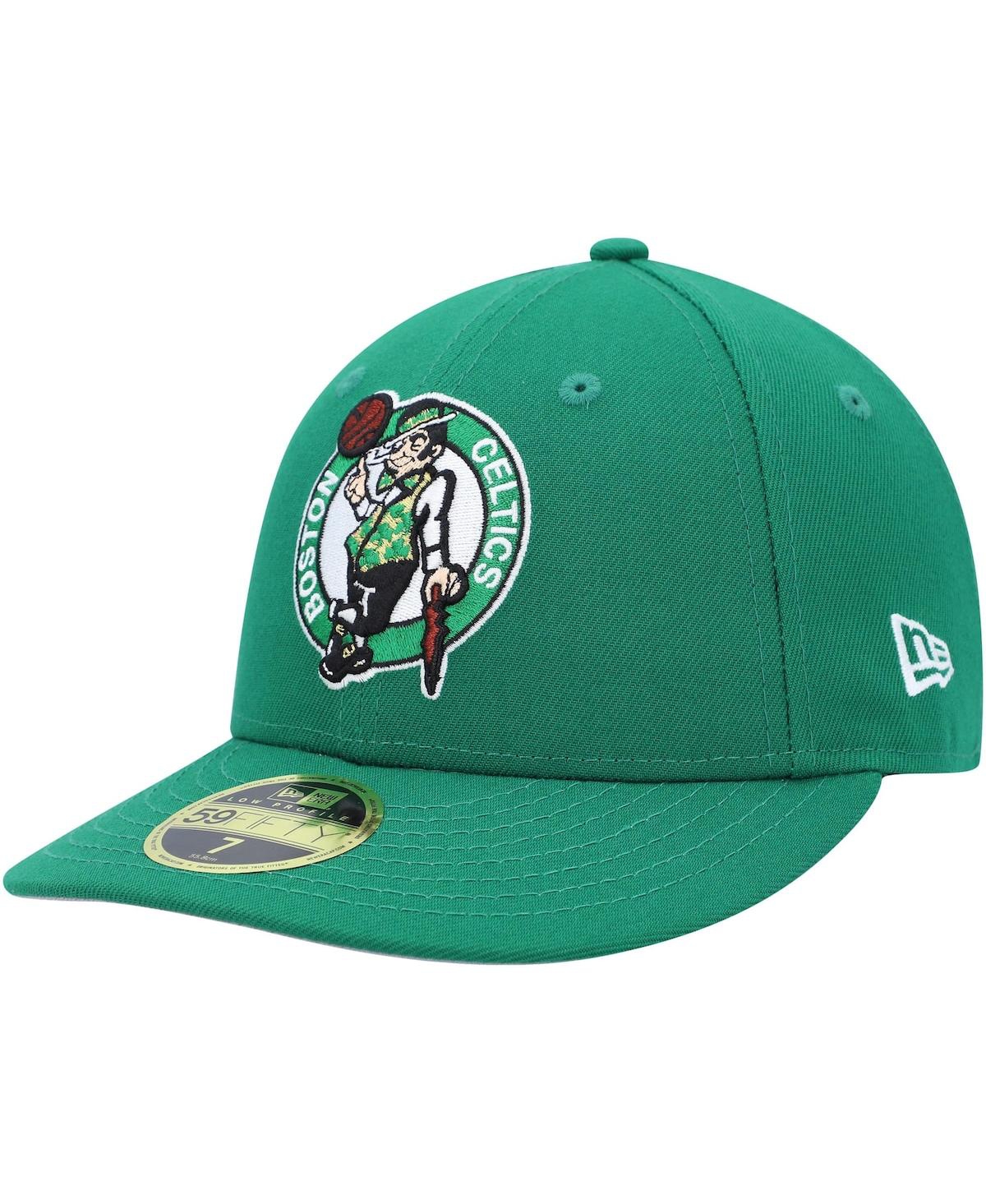 Men's New Era Kelly Green Boston Celtics Team Low Profile 59FIFTY Fitted Hat - Kelly Green