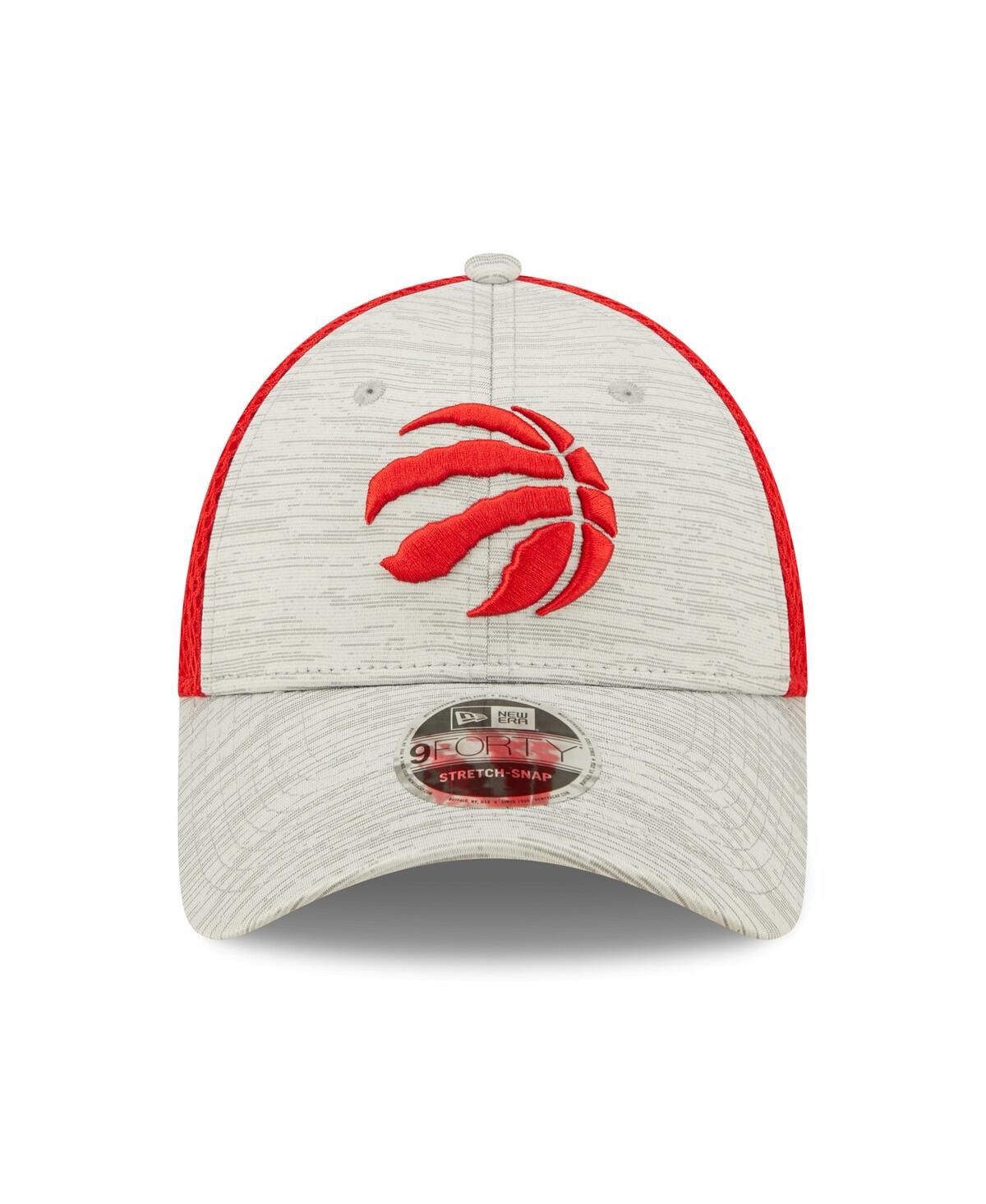 Men's New Era Red Toronto Raptors Active 9FORTY Snapback Hat - Red