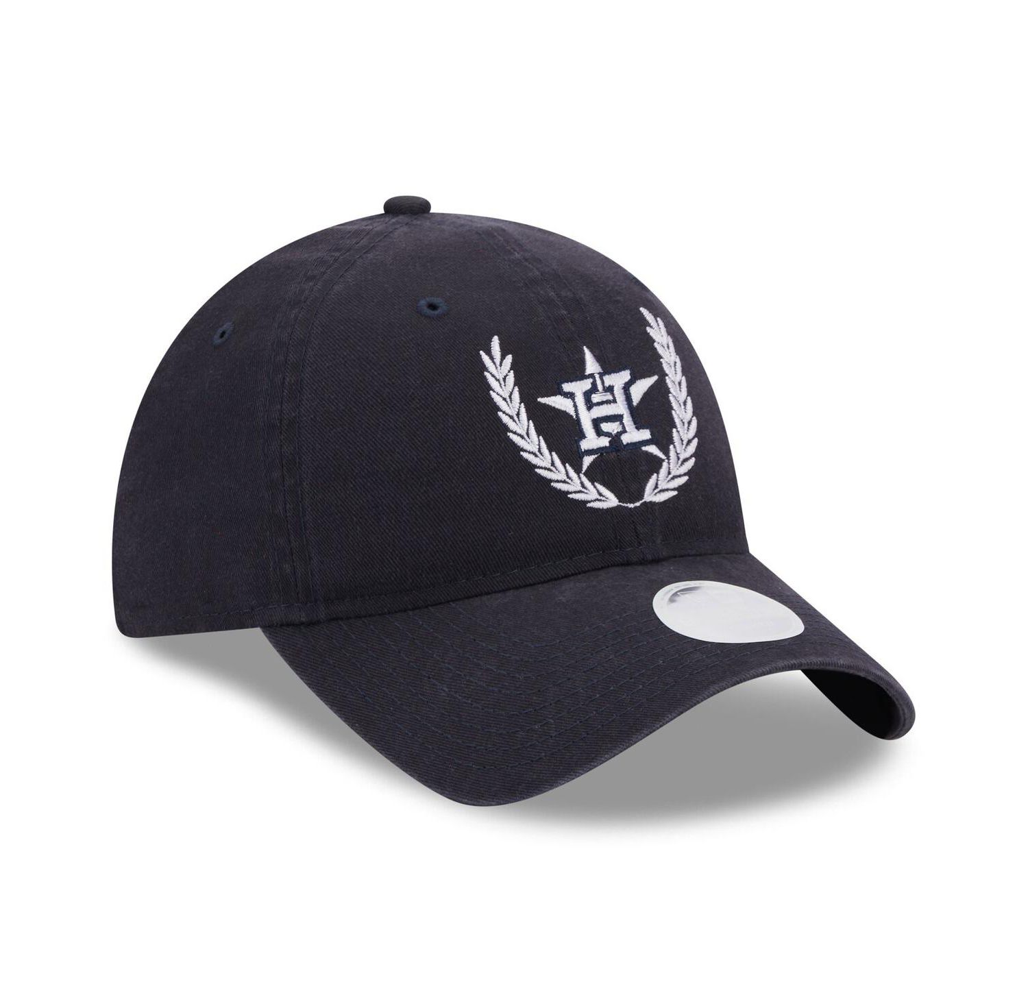 Women's Navy Houston Astros Leaves 9TWENTY Adjustable Hat