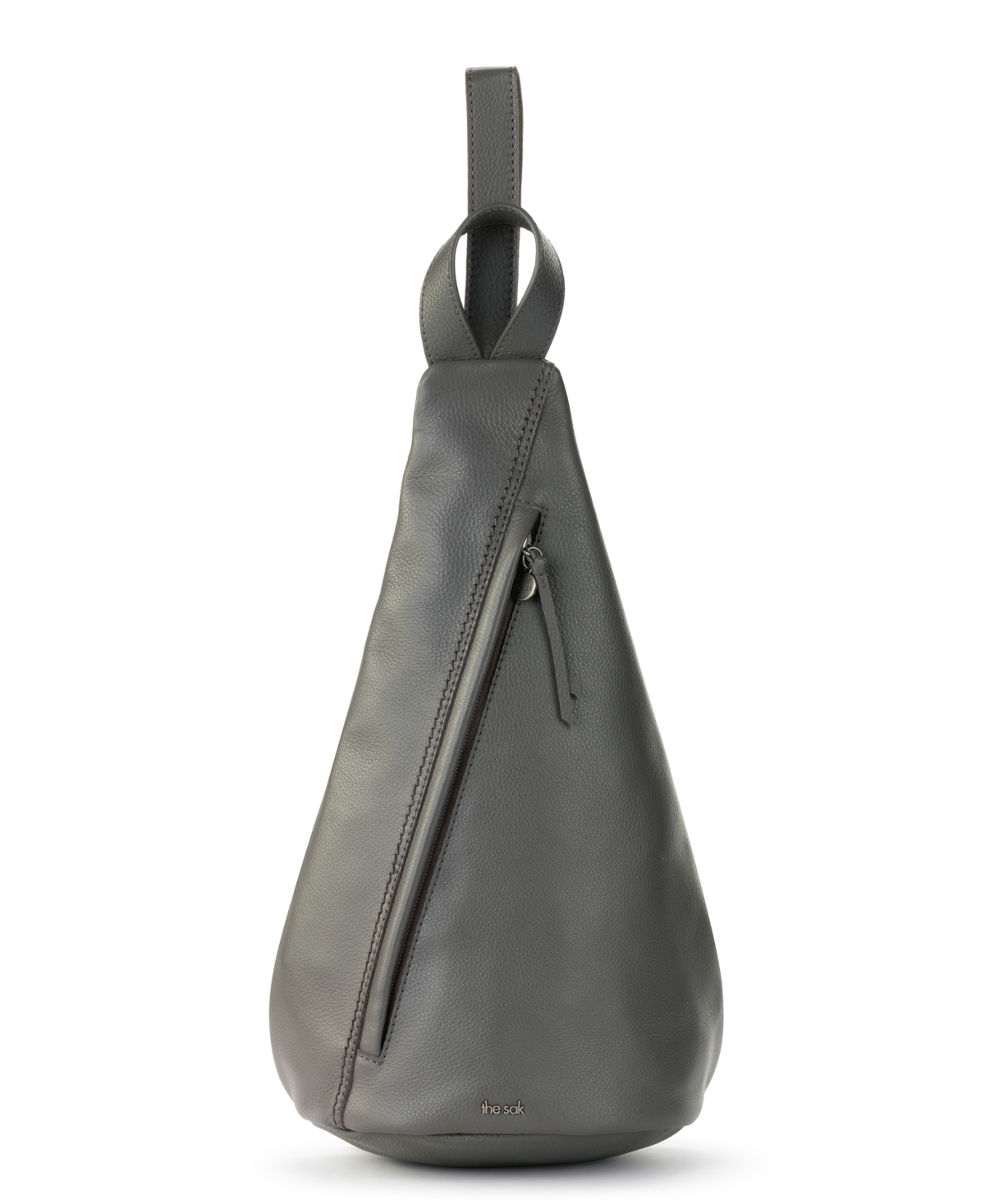 Women's Geo Sling Leather Backpack - Maritime