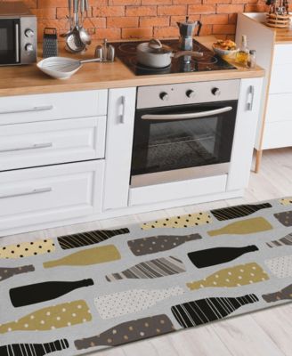 Kendall Kitchen Washable KE12 Area Rug