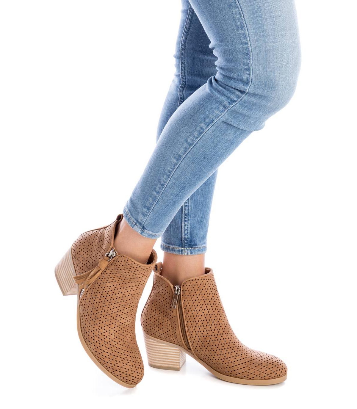 Xti Women's Ankle Boots By Xti,- Brown