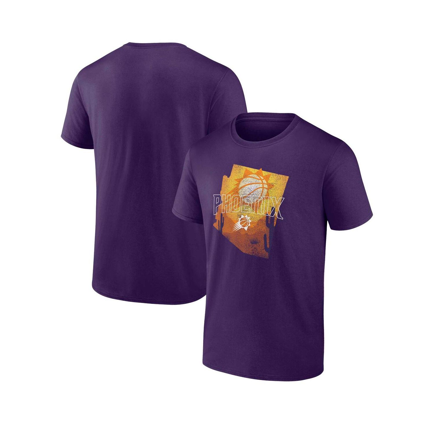 Men's Purple Phoenix Suns Hometown Originals Team Proud T-shirt