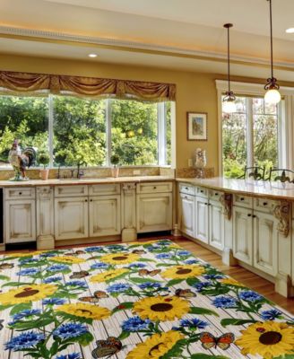 Kendall Kitchen Washable KE16 8' x 10' Area Rug