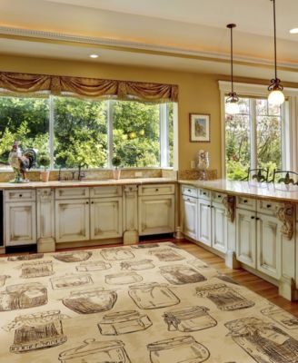 Kendall Kitchen Washable KE18 8' x 10' Area Rug