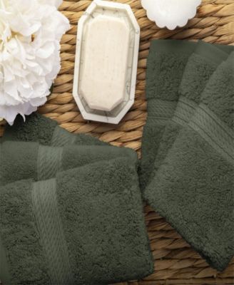 100% Egyptian Cotton 6-Pc Face Towel Set 