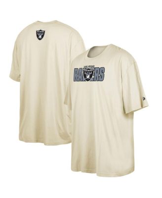 Men's Cream Las Vegas Raiders 2023 NFL Draft Big and Tall T-shirt