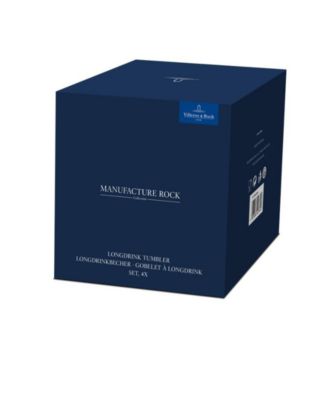 Manufacture Rock Highball Glasses, Set of 4