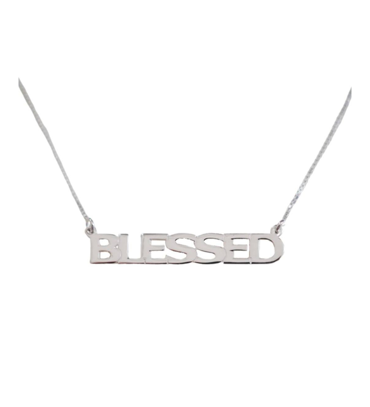 Blessed Necklace - Silver