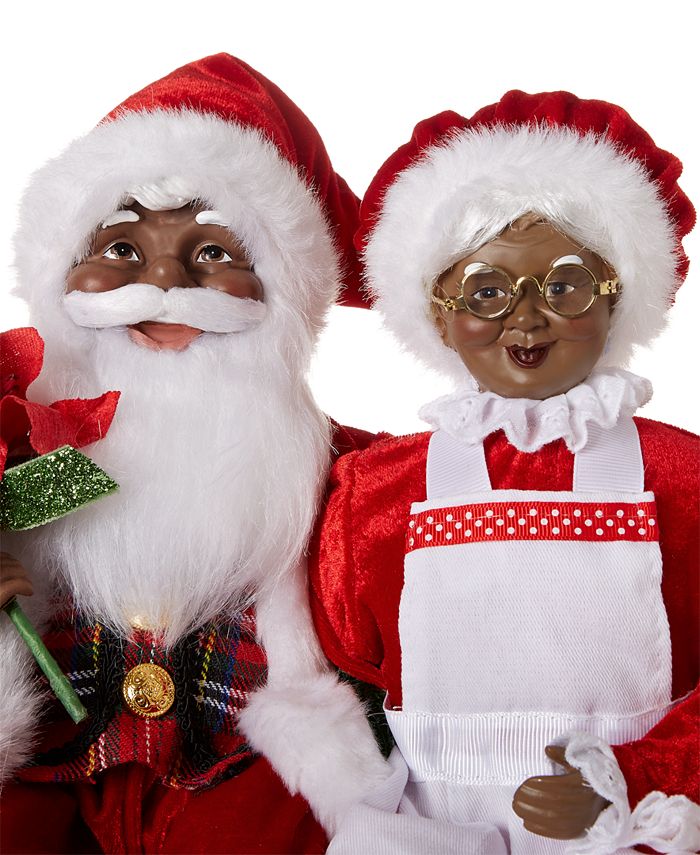 SITTING RETRO MRS CLAUS - 12.75