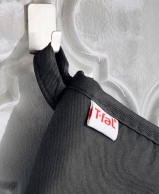 Medallion Print Silicone and Cotton Twill Oven Mitt, Set of 2