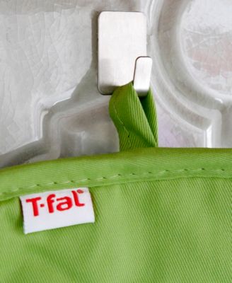 Medallion Print Silicone and Cotton Twill Pot Holder, Set of 2