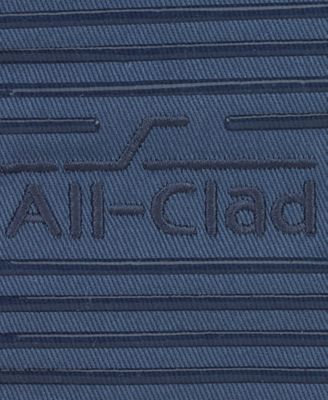 Ribbed Silicone Cotton Twill Pot Holder, Set of 2