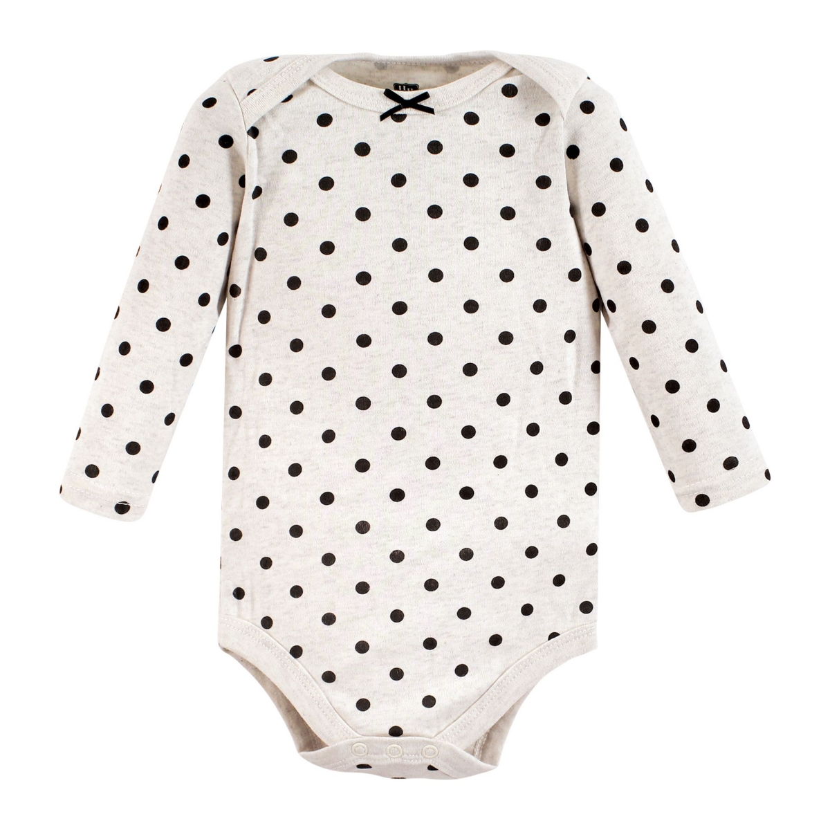 Hudson Baby Baby Girls Cotton Long-Sleeve Bodysuits, Cinnamon Pink Prints 7-Pack - Cinnamon pink prints 7-pack