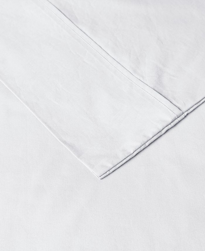 Madison Park Peached Cotton Percale 4Pc. Sheet Set, Queen Macy's