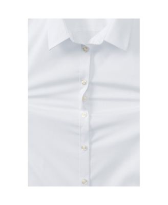 Big Girls No Gape Short Sleeve Stretch Shirt