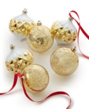 Northlight Gold Glam Mirrored Disco Ball Shatterproof Ornaments, 6-Pack
