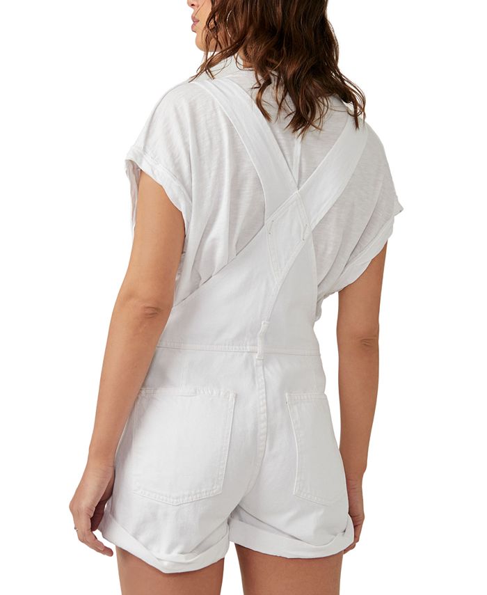 Free People Women's Ziggy Denim Shortalls Macy's
