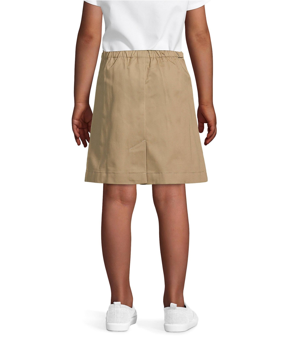 Lands' End Big Girls Blend Chino Skort Above Knee