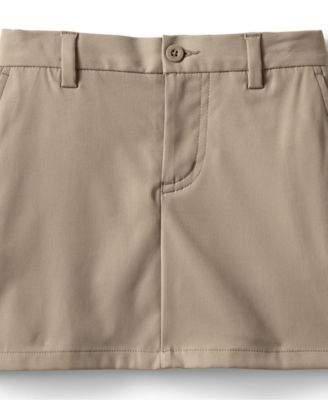 Little Girls Active Chino Skort Top of the Knee