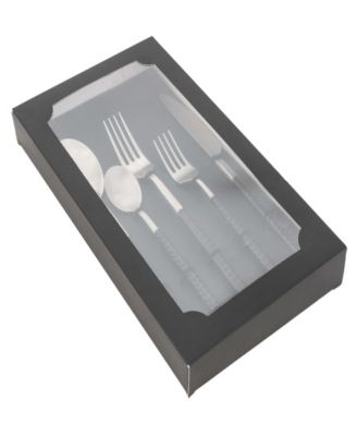 Artifacts Rattan Rattan Stainless Steel Cutlery (Set of 5) - With Gift Box