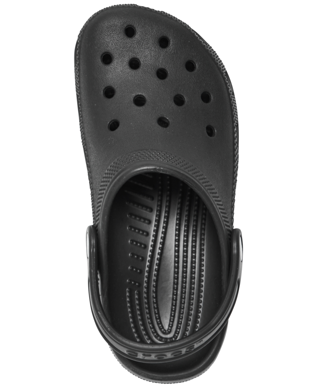 Shop Crocs Little Kids Classic Clogs From Finish Line In Black