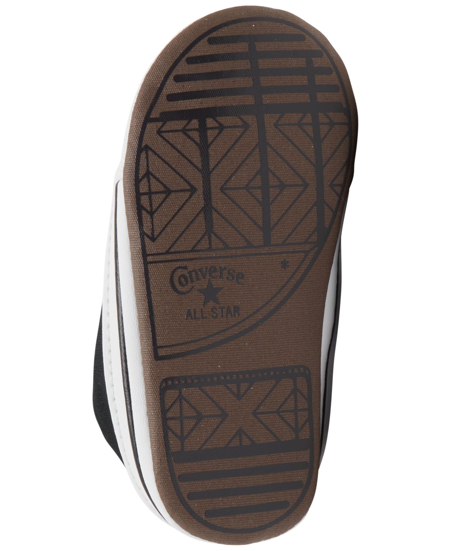 Ботинки Converse Chuck Taylor All Star Cribster Crib Booties from Finish Line для малышей, цвет: Чёрный — фото 5