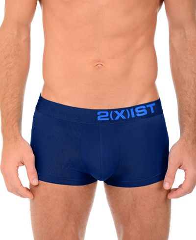 2(x)ist Men's Electric No-Show Trunks