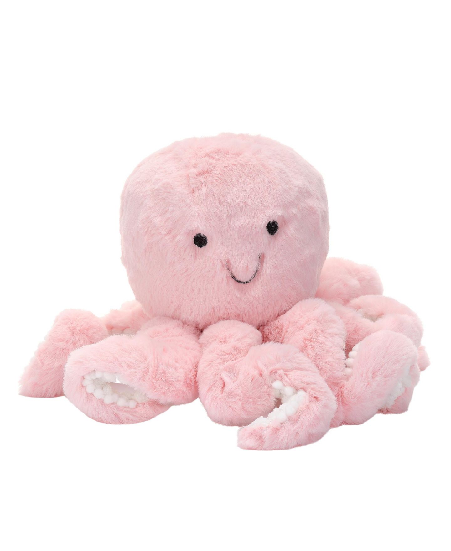 Детская мягкая игрушка Lambs & Ivy Sea Dreams Pink Plush Octopus Stuffed Animal Toy - Bubbles, цвет: Розовый — фото 1