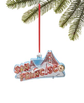Holiday Lane - San Francisco Golden Gate Bridge Ornament