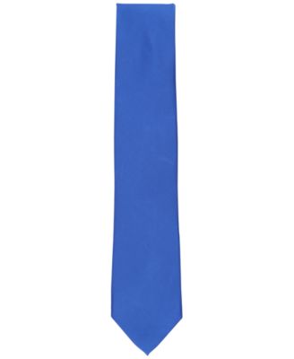 Men's Sapphire Solid Tie