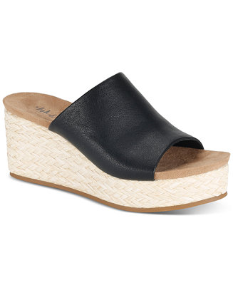 Style & Co Larissaa Slip-On Espadrille Wedge Sandals, Created for Macy ...