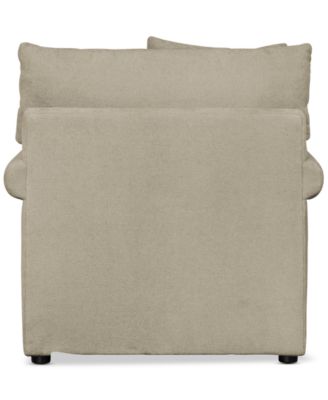 Wrenley 38" Fabric Arm Chair, Created by Macy's