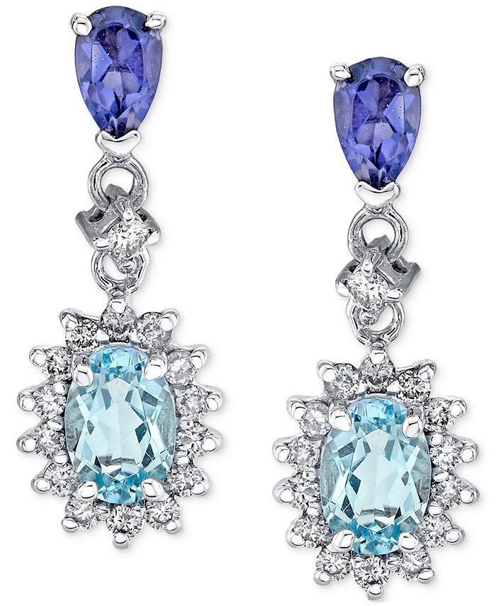 Macy's aquamarine jewelry deals