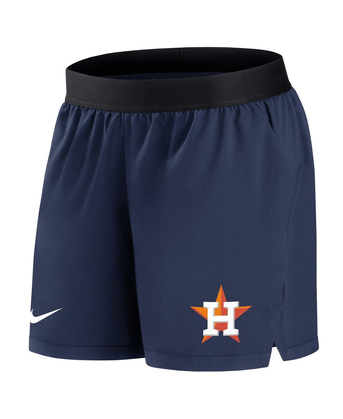 Nike Women's  Navy Houston Astros Authentic Collection Team Performance Shorts In Navy