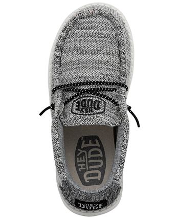 Big Kids Wally Stretch Casual Moccasin Sneakers from Finish Line