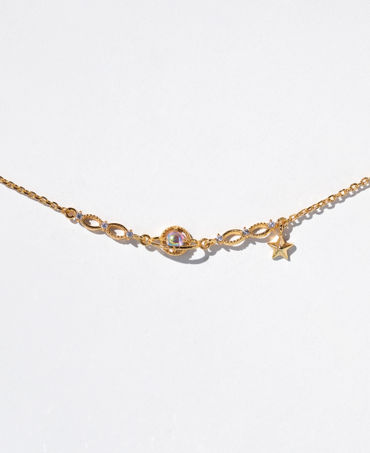 Girls Crew Crystal Multi-Color Celestial Milkyway Bracelet