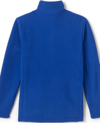 Girls School Uniform Full-Zip Mid-Weight Fleece Jacket