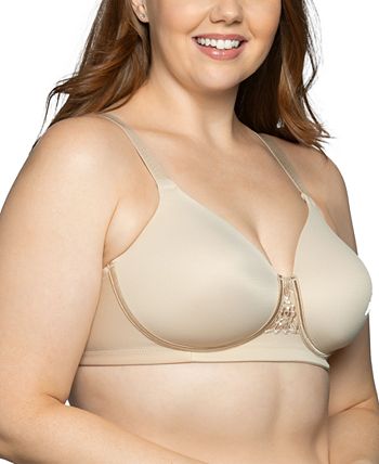 Vanity Fair Full Figure Beauty Back Smoother Wireless Bra 71380 In  Cappuccino