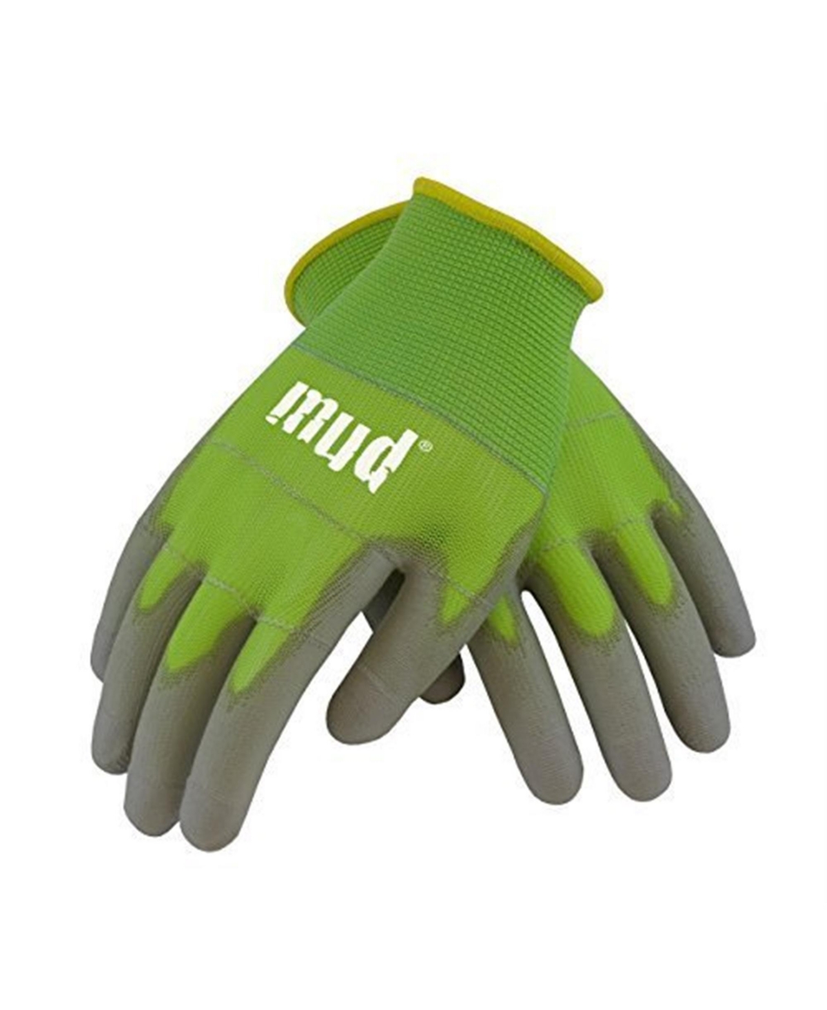 Mud 028A M Smart Mud Garden Glove, Medium, Apple - Green