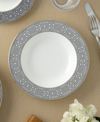 Infinity Graphite 4 Piece Soup Bowl Set 12 oz, Service for 4