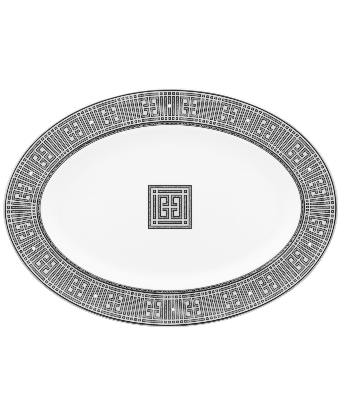 Noritake Infinity Graphite Oval Platter, 14" In Graphite