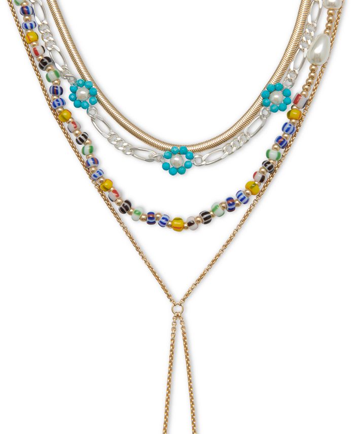 Lucky layered necklace hot sale